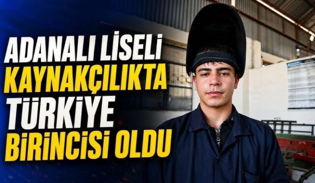 17 Yaşındaki Kaynakçı Türkiye Birincisi Oldu, Hedefi Su Altı Kaynakçılığı