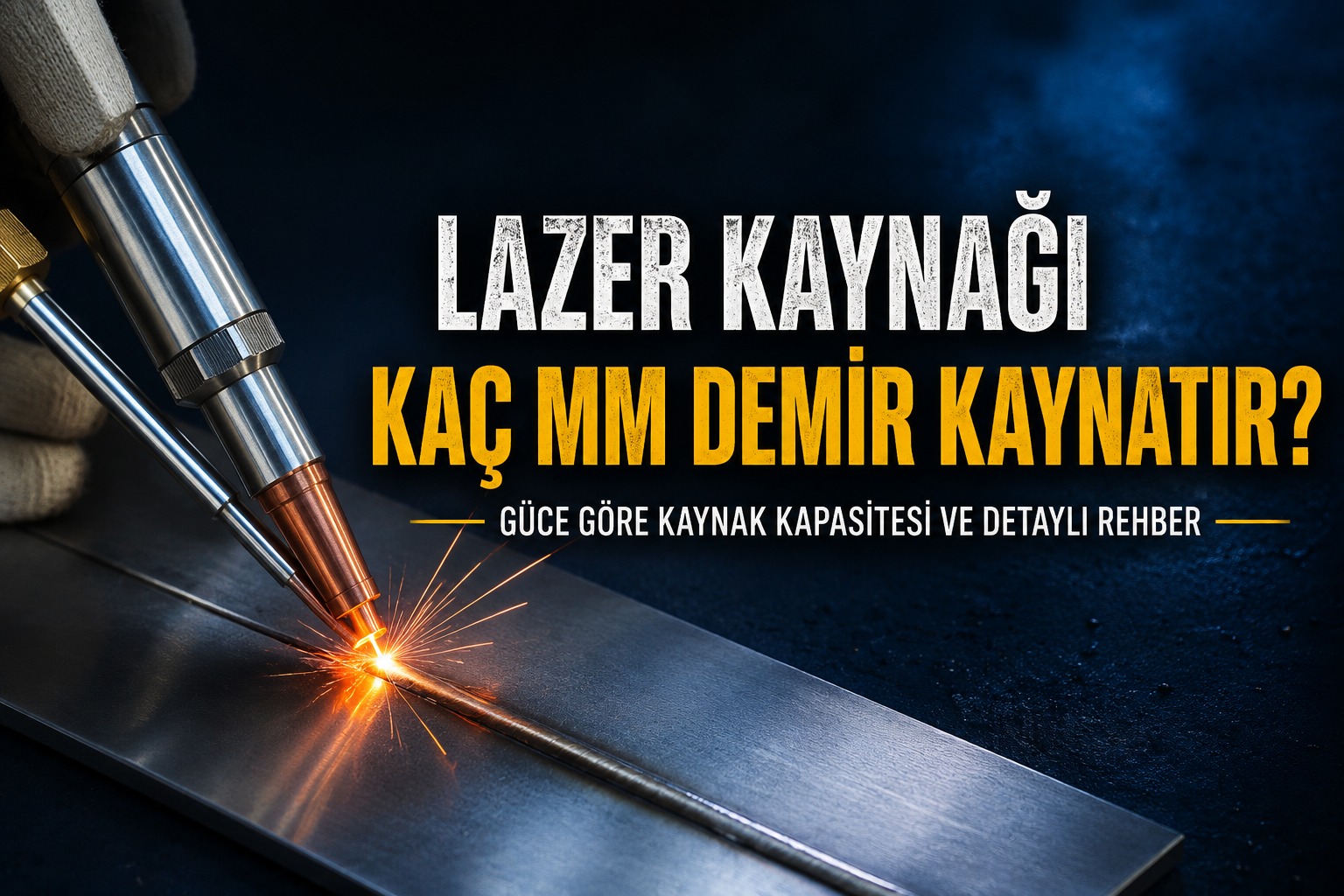 Lazer Kaynağı Kaç mm Demir Kaynatır? Kaç Watt Alınmalı