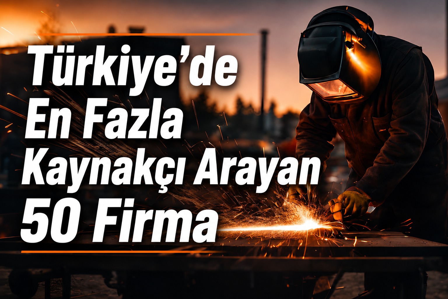 Türkiye’de En Fazla Kaynakçı Arayan 50 Firma 2026